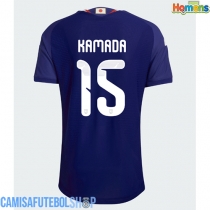 Camisa de time de futebol Japão Daichi Kamada #15 Replicas 1º Equipamento Mundo 2026 Manga Curta